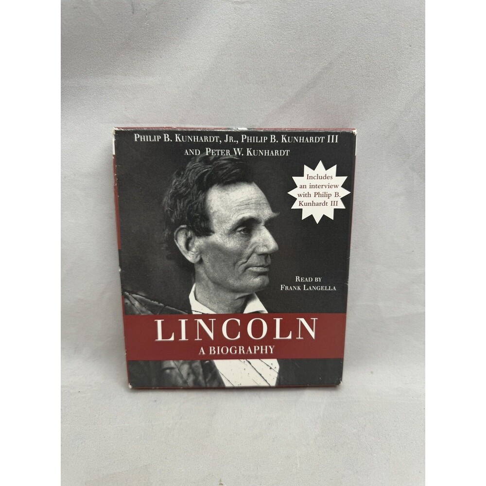 Lincoln A Biography Audiobook Kunhardt Jr Philip Peter Read by Langella